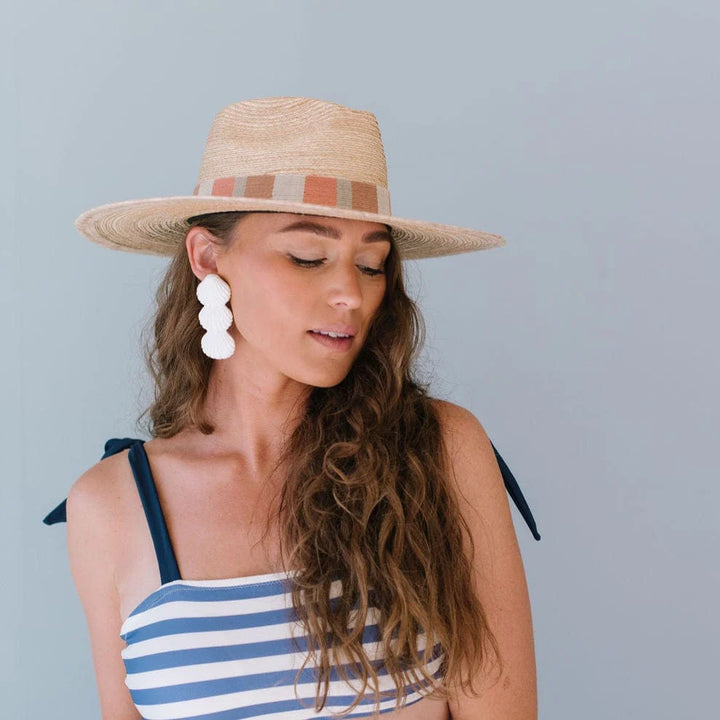 Sunshine Tienda Sugar Cane Seashell Earrings