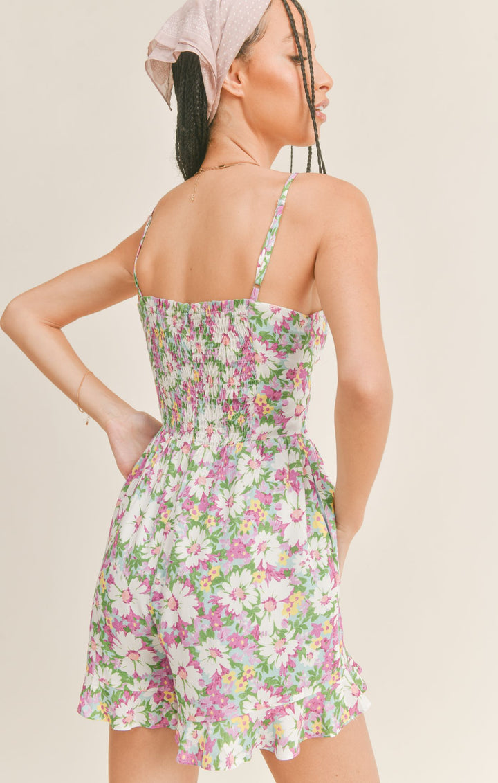 Brazil Beauty Ruffled Romper